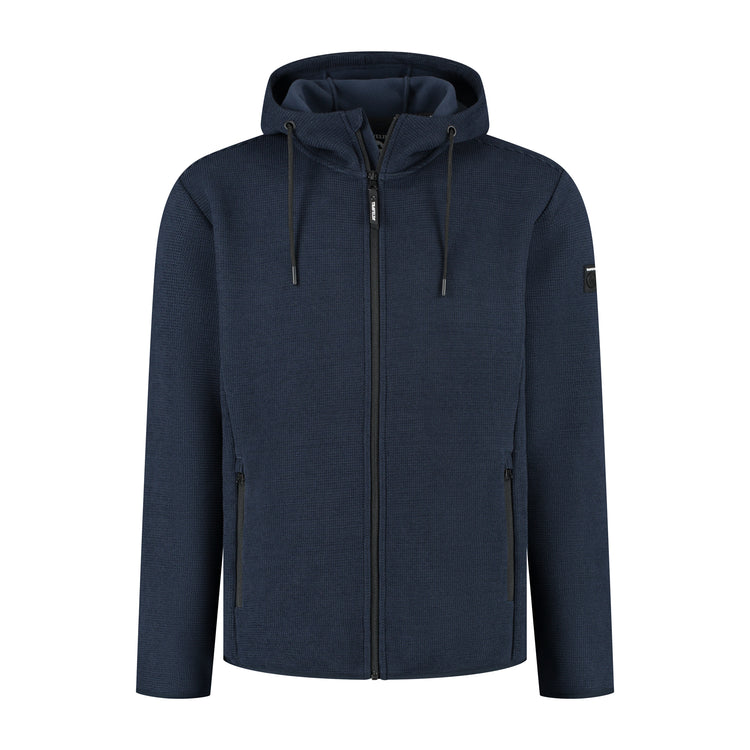 Tyko Men - Outdoor Vest - Fleece - Navy F