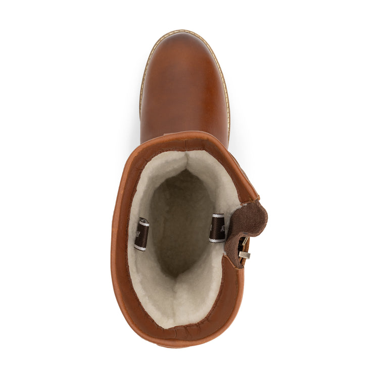 Vrangen Men - Outdoor Boots - Wool-Lined - Cognac UPS