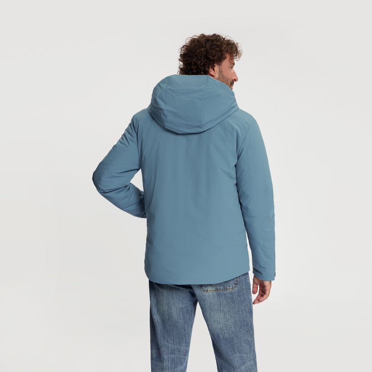 Nathan Men - Lined Hardshell Jacket - Blue MV4