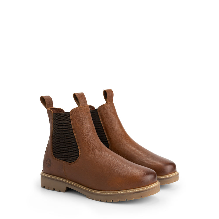 Romstad Women - Chelsea boots - Wool-lined - Cognac FRD