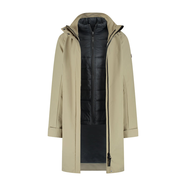 Harley Women - 3-in-1 Jacket - Light Brown CVO