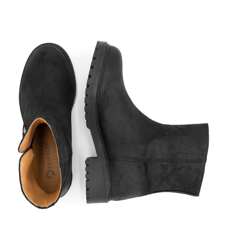 Venning Women - Ankle Boots - Suede - Black UPD