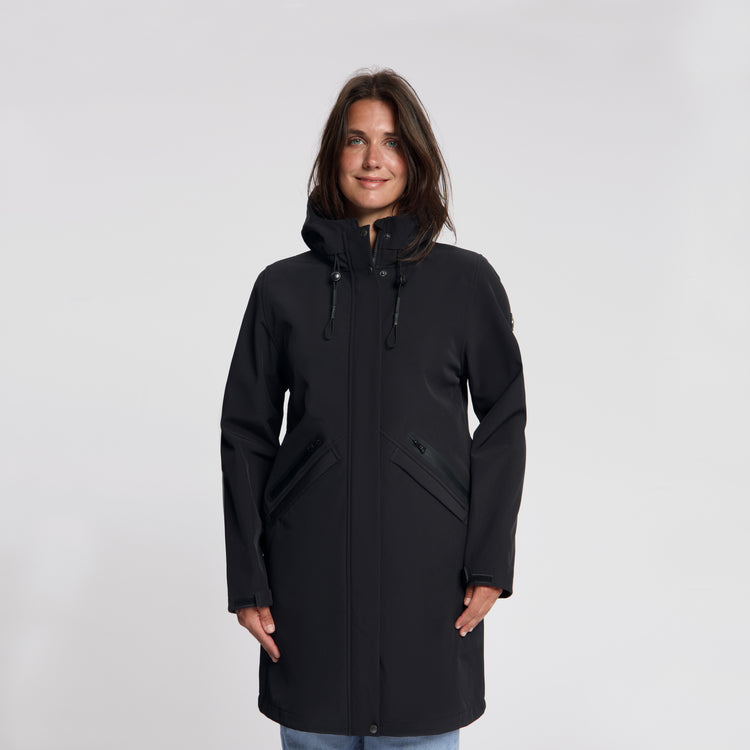 Nilda Women - Softshell Jacket - Waterproof - Black MV