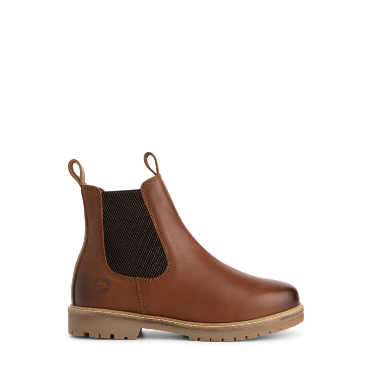Ringsaker Women - Chelsea boots - Wool-lined - Cognac R