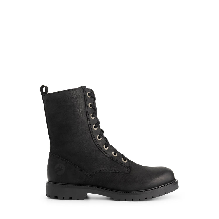 Bossvika Women - Lace-up boots - Nubuck - Black R