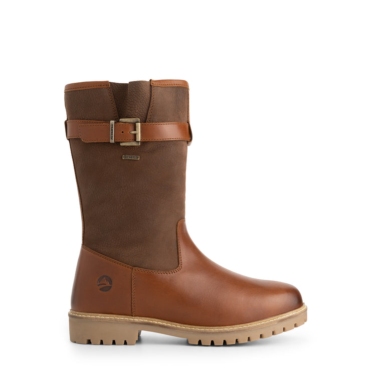 Vrangen Men - Outdoor Boots - Wool-Lined - Cognac R