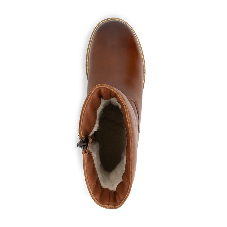 Nexo Women - Boots - Wool-Lined - Cognac UPS