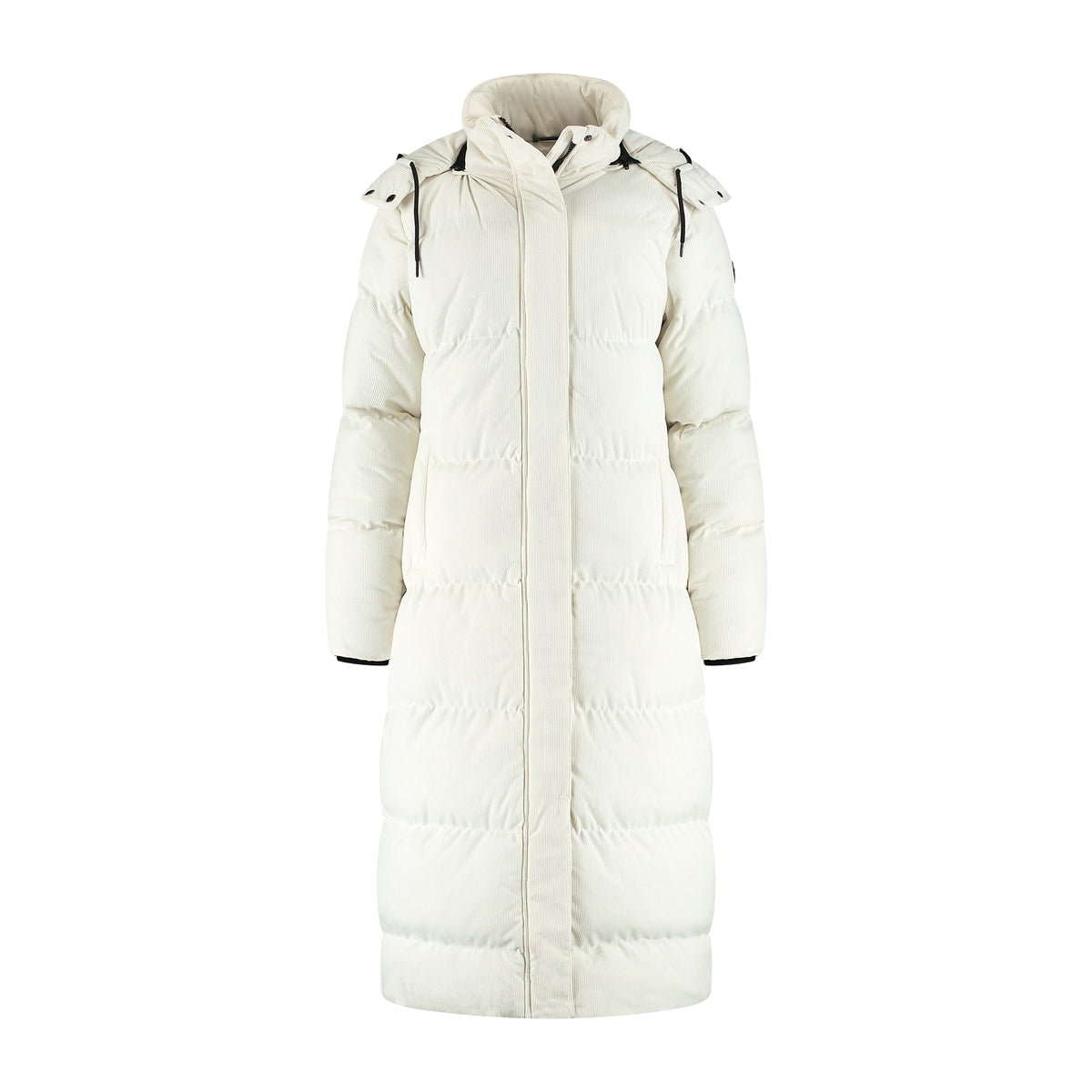 Umea Women - Puffer Winter Jacket - Corduroy - Off-White F