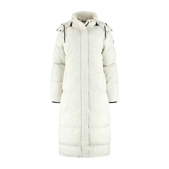 Umea Women - Puffer Winter Jacket - Corduroy - Off-White F
