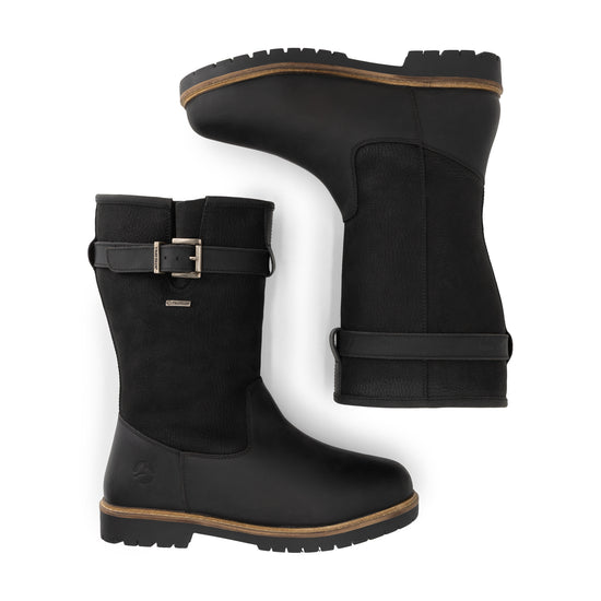 Frostad Women - Outdoor Boots - Wool-Lined - Black UPD