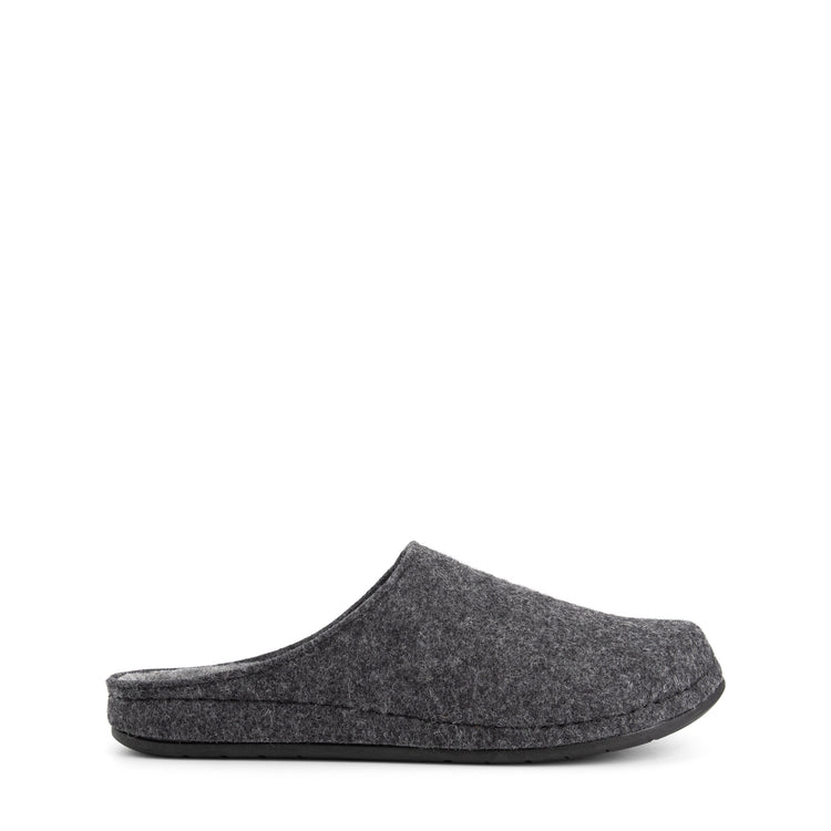 Come Home Men - House slippers - Wool - Dark grey R