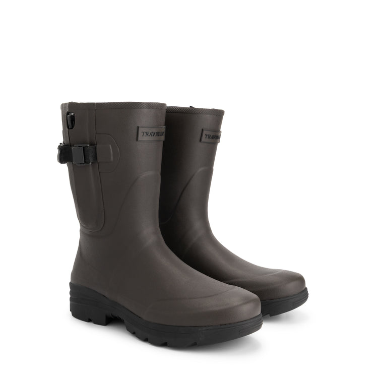Svaneke Women - Rain Boots - Rubber Boots - Dark Brown FRD