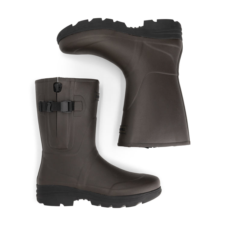 Svaneke Men - Rain Boots - Rubber Boots - Dark Brown UPD