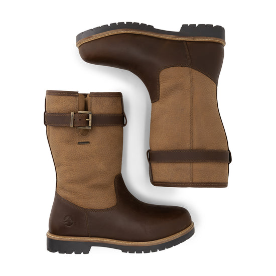 Frostad Women - Outdoor Boots - Wool-Lined - Brown UPD