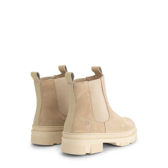 Travelin' Strilde Women - Chelsea boots - Wool-lined - Sand BD