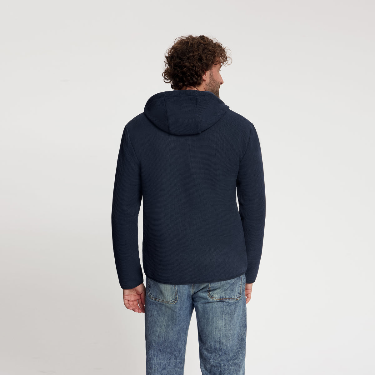 Tyko Men - Outdoor Vest - Fleece - Navy MV3