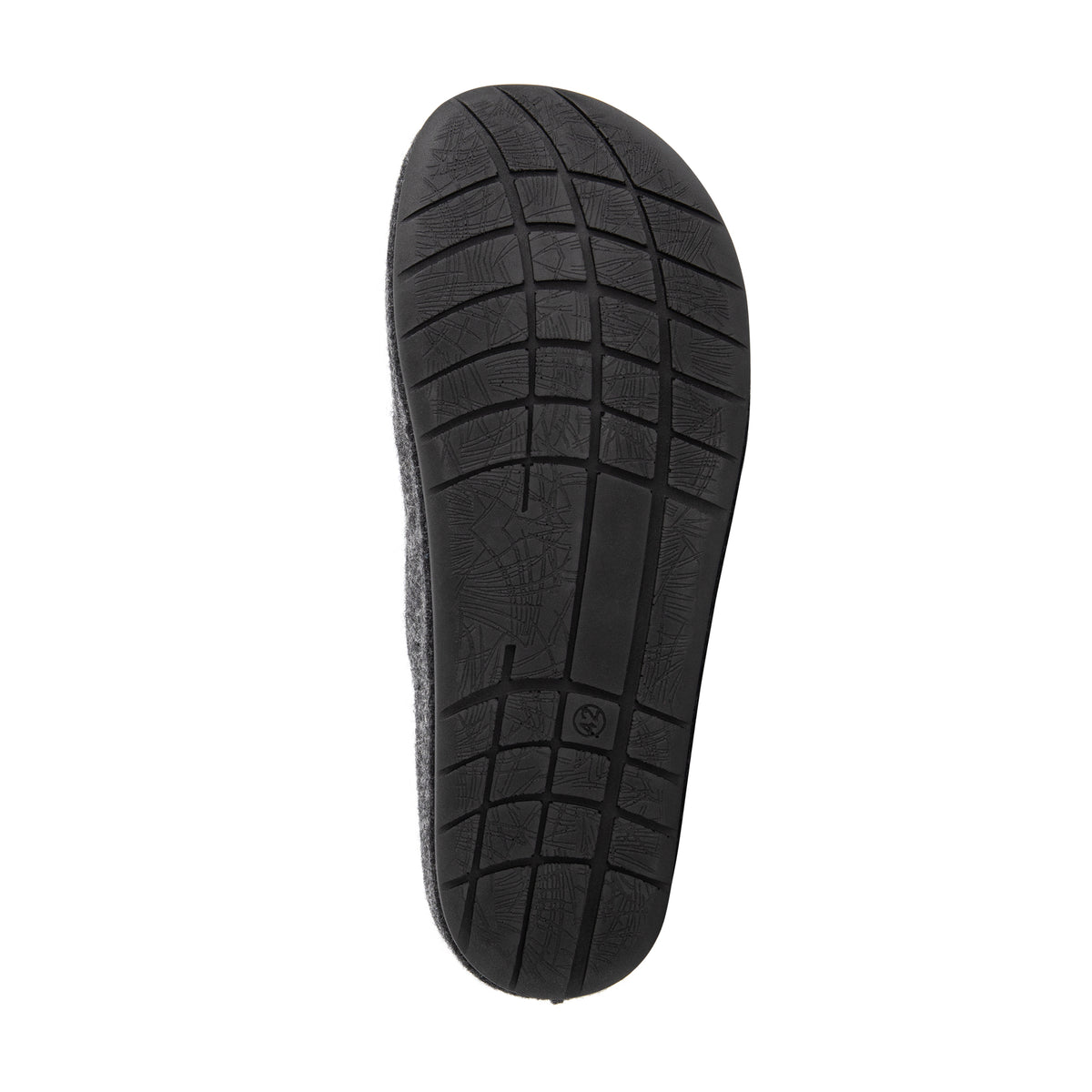Come Home Men - House slippers - Wool - Dark grey UNS