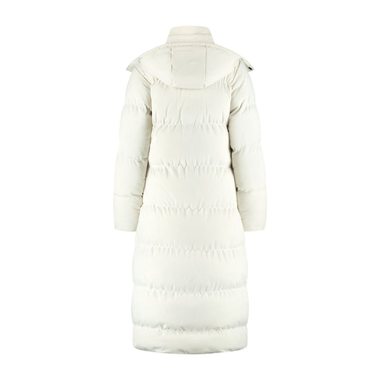 Umea Women - Puffer Winter Jacket - Corduroy - Off-White B