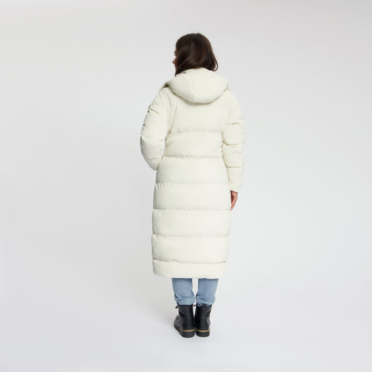 Umea Women - Puffer Winter Jacket - Corduroy - Off-White MV3
