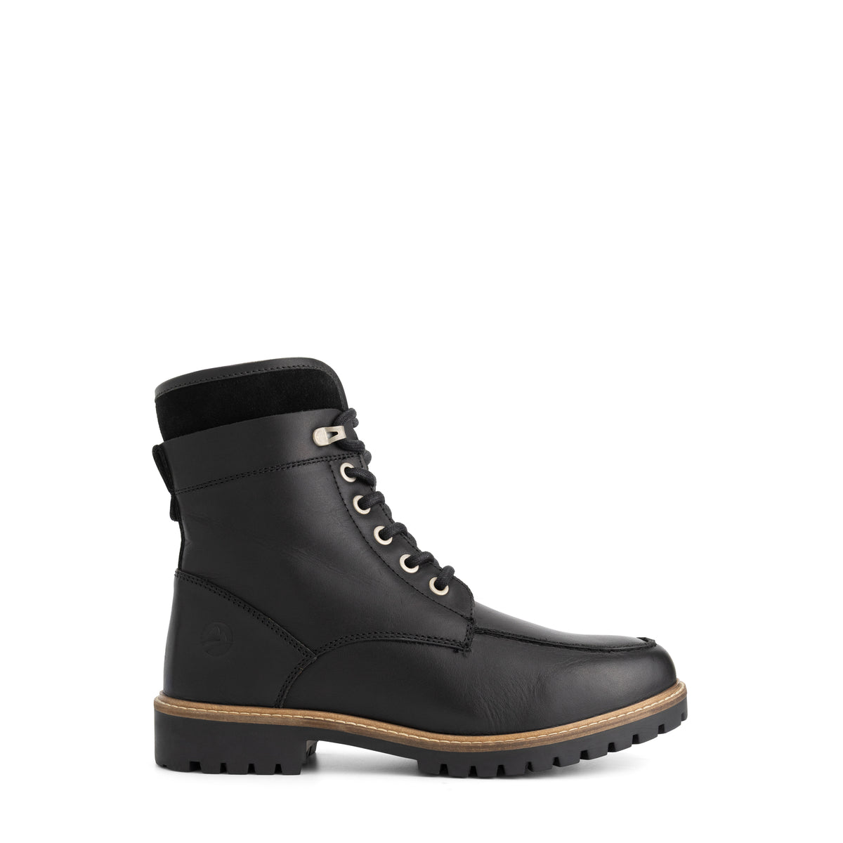 Langstrand Men - Lace-up boots - Wool-lined - Black R