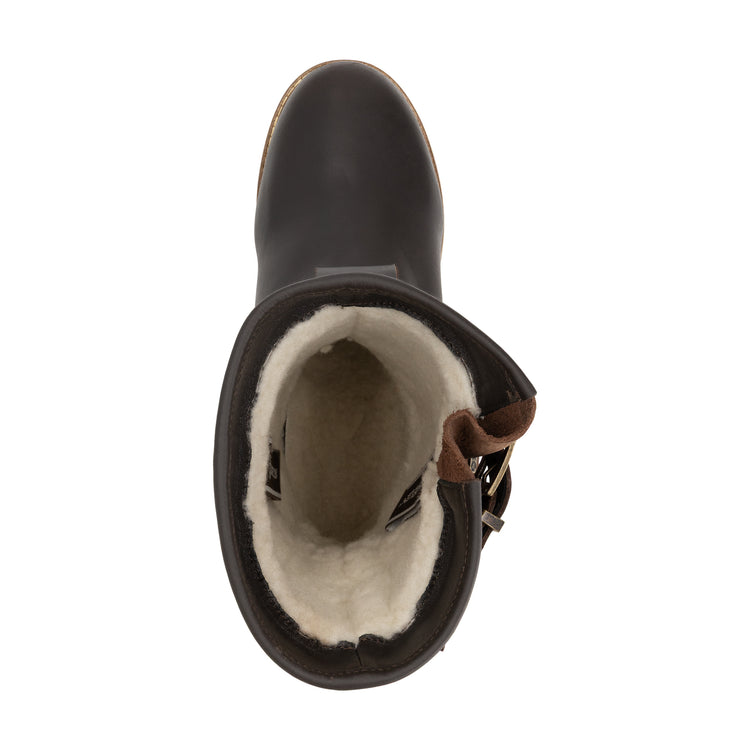 Frostad Women - Outdoor Boots - Wool-Lined - Dark Brown UPS