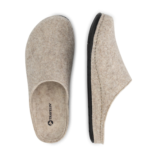 Come Home Men - House slippers - Wool - Sand UPD