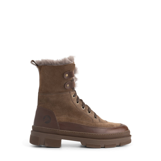 Tremblant Women - Winter Boots - Wool-Lined - Dark Brown R