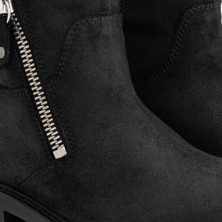 Venning Women - Ankle Boots - Suede - Black DFW