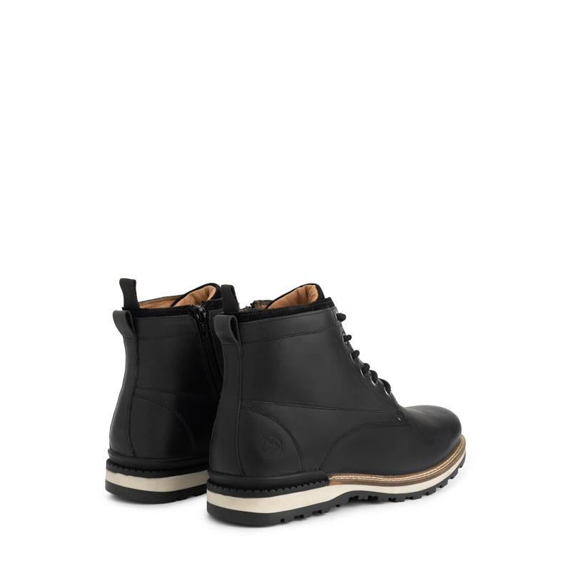 Mosbjerg Men - Lace-up boots - Wool-lined - Black BD