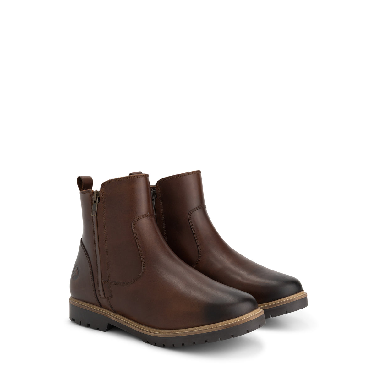 Bronderslev Women - Ankle Boots - Wool-Lined - Dark Brown FRD