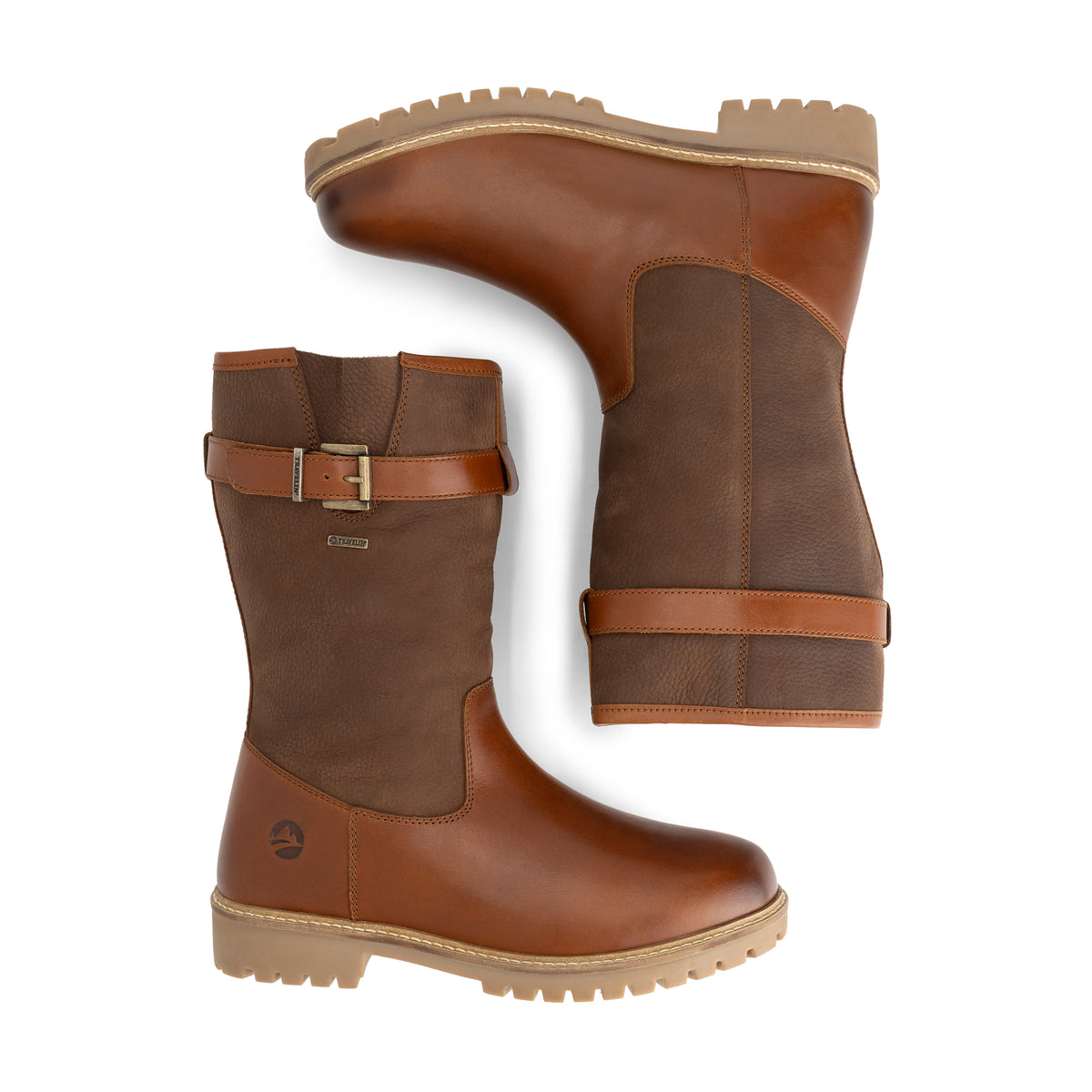 Vrangen Men - Outdoor Boots - Wool-Lined - Cognac UPD