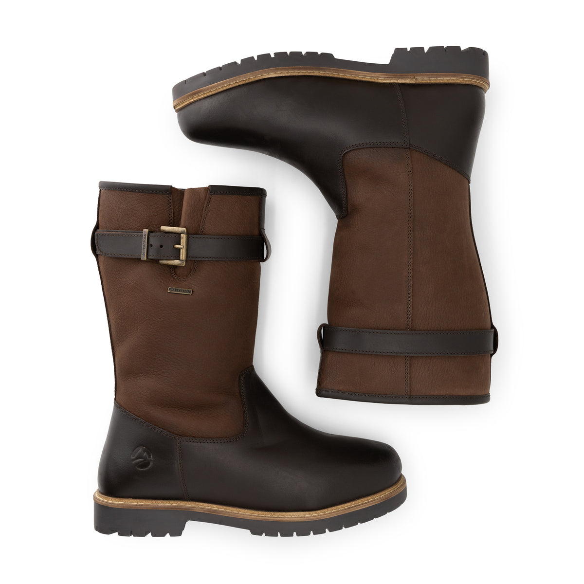 Frostad Women - Outdoor Boots - Wool-Lined - Dark Brown UPD