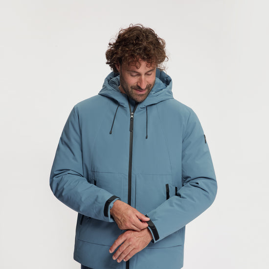 Nathan Men - Lined Hardshell Jacket - Blue MV2