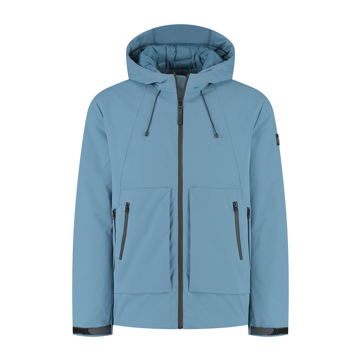 Nathan Men - Lined Hardshell Jacket - Blue F