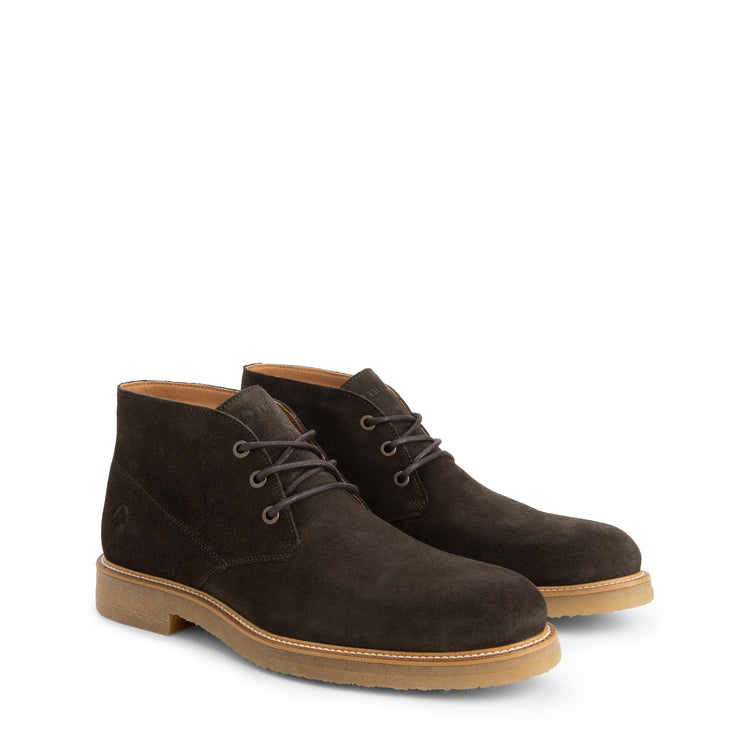 Ferryhill Men - Lace-up shoes - Leather - Dark brown FRD