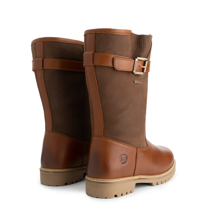 Vrangen Men - Outdoor Boots - Wool-Lined - Cognac BD