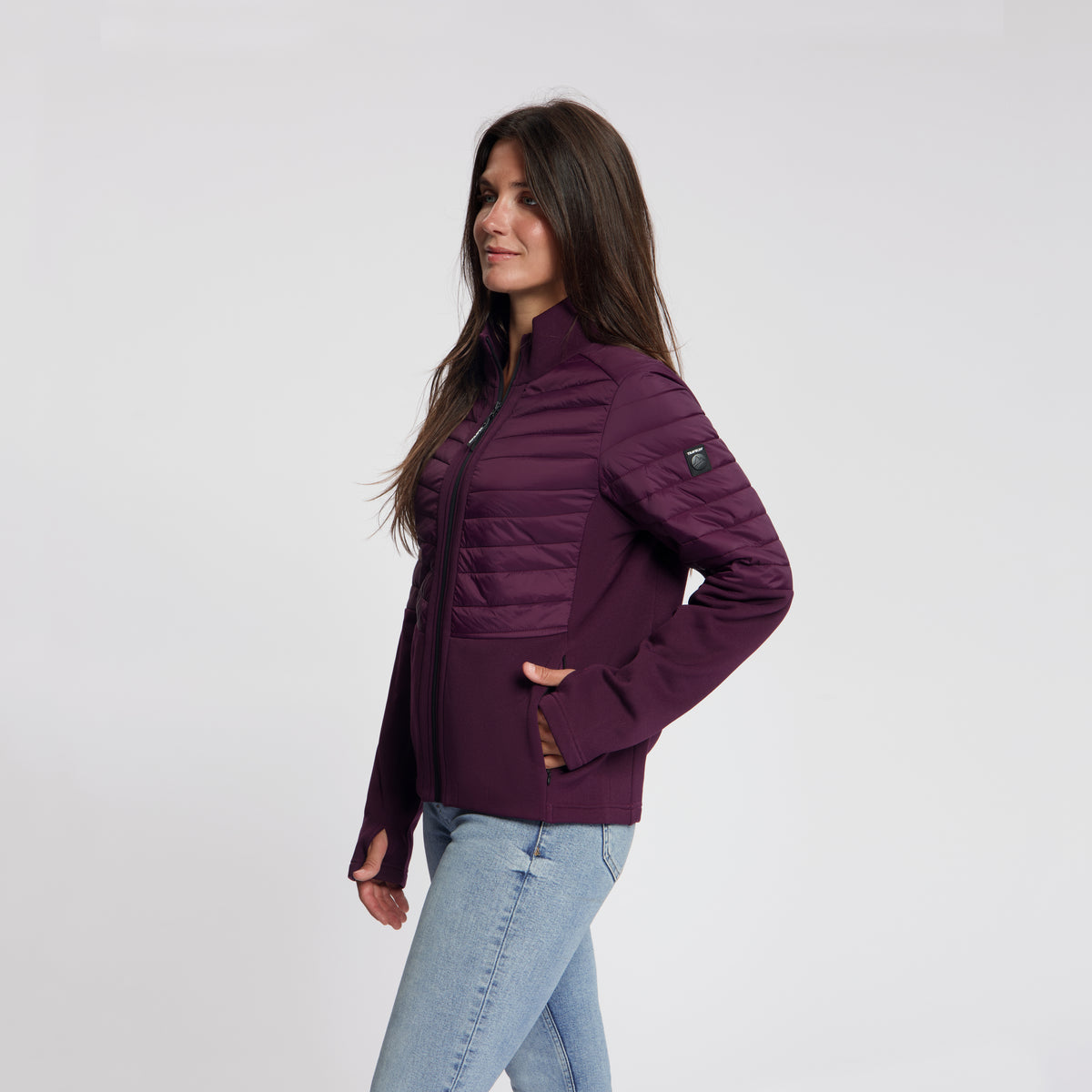 Lyan Women - Outdoor Vest - Lined - Purple MV2