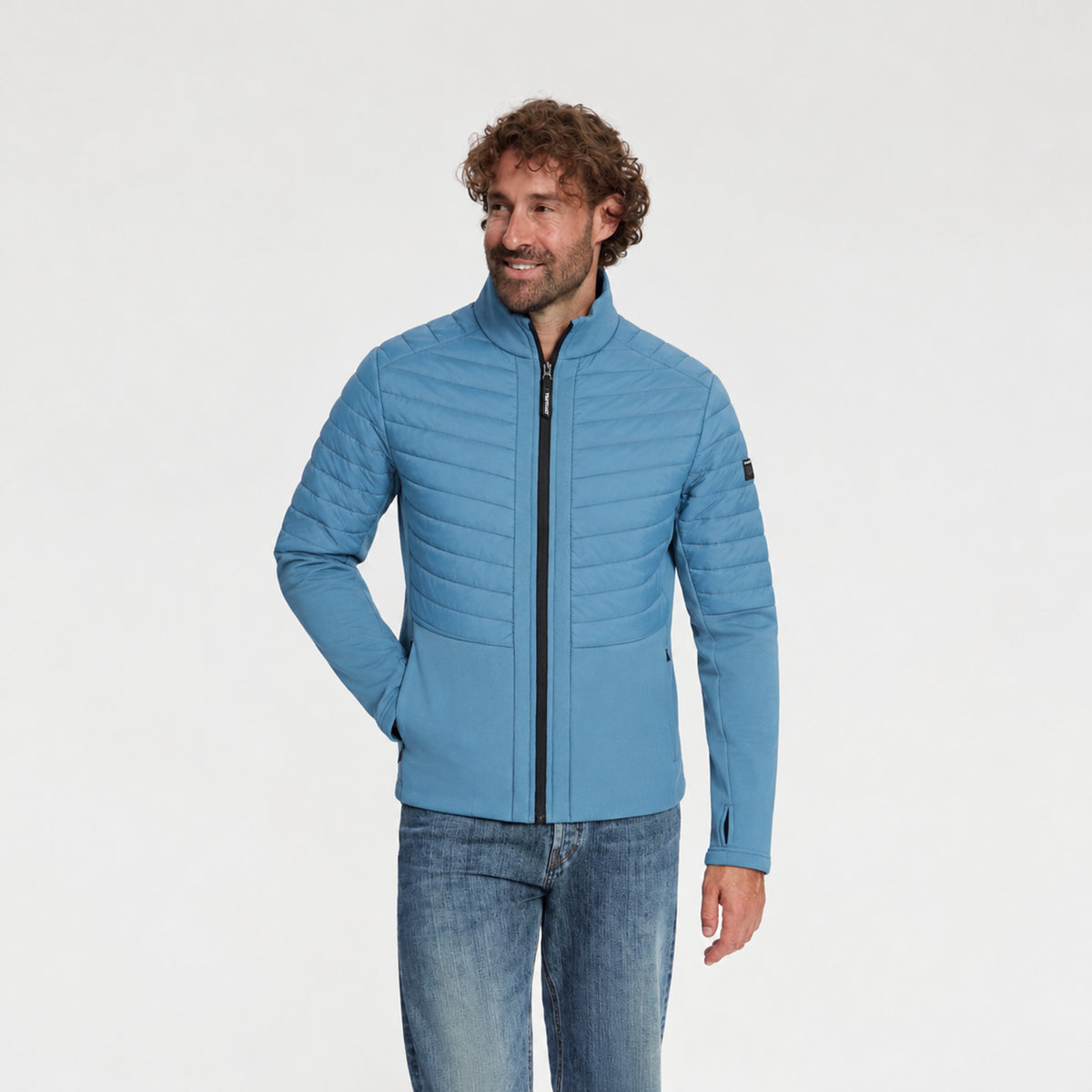 Lucio Men - Outdoor Vest - Lined - Blue MV