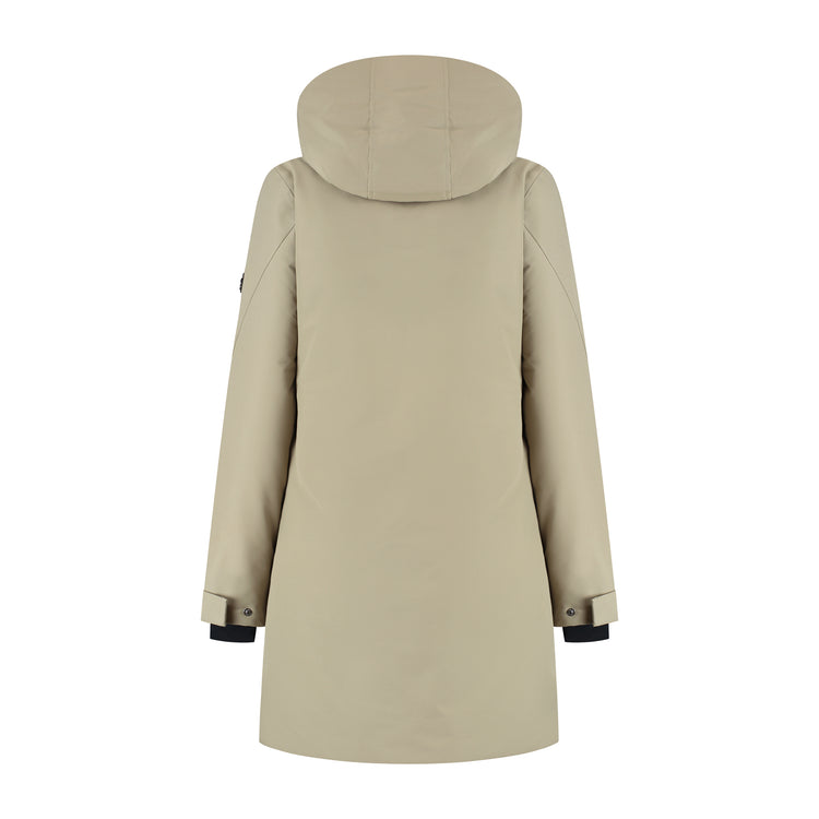 Sissel Women - Hardshell Winter Jacket - Waterproof - Light Brown B