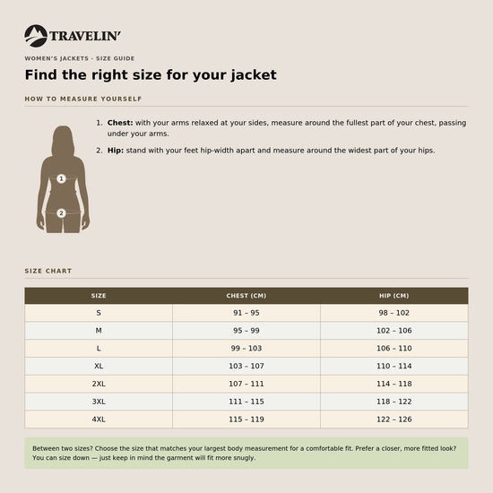 Harley Women - 3-in-1 Jacket - Light Brown SC