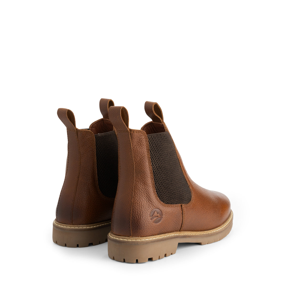 Romstad Women - Chelsea boots - Wool-lined - Cognac BD