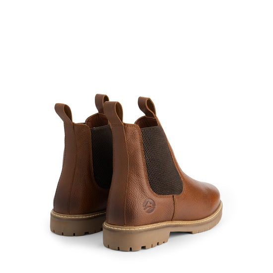 Romstad Women - Chelsea boots - Wool-lined - Cognac BD