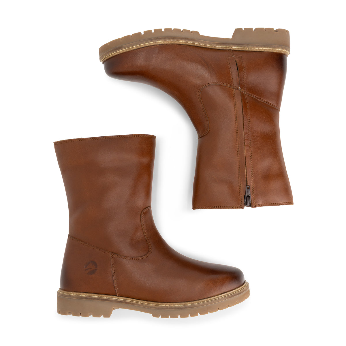 Nexo Women - Boots - Wool-Lined - Cognac UPD